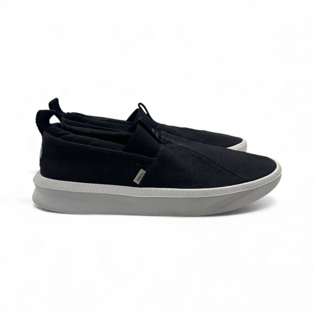 TOMS Men's Alpargata Rover Heritage Canvas Slip On Shoes 10